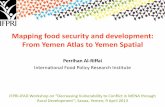Mapping Food Security and Development: From Yemen Atlas to Yemen Spatial