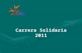 Carrera solidaria 2011