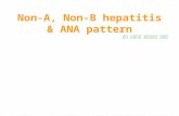 Non-A, non-B hepatitis & ANA pattern
