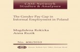 CASE Network Studies and Analyses 406 - The Gender Pay Gap in Informal Employment in Poland
