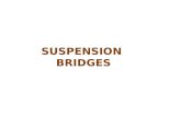 Suspension bridges