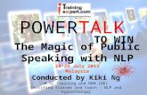 Powertalk to win for mdec by i trainingexpert.com delegates resource pack 2013