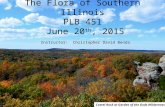 The Flora of Southern Illinois - Lecture 1