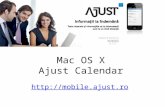 Ajust Calendar and Mac OS X