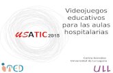 Videojuegos educativos en el mundo hospitalario. Congreso USATIC 2015