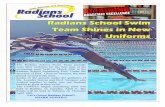 Radians School Swim Team Shines in New Uniforms