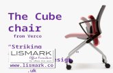 Cube chair from Verco - available from Lismark Office Furniture