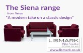 Siena seating from Verco