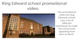 King edward school promotional video