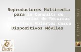 Reproductores Podcasts Multimedia