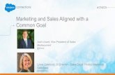Marketing and Sales Aligned with a Common Goal