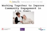 Working together to improve community engagement in care homes - Joint HSC and MHL event 20.05.15
