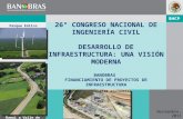 BANOBRAS, Financiamiento de Infraestructura, 26 Congreso Nacional de Ingeniería Civil