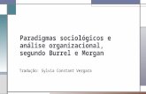 Paradigmas sociológicos e análise organizacional, segundo burrel e morgan
