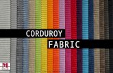 What's Importance of Corduroy In Fahsion Industry.