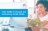 How SMBs in Europe are embracing social media [2015 Research]