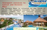 Transport services to cancun and riviera maya
