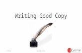 Writing good copy - eGenie