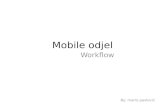 Mobilni odjel - workflow