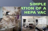 Simple explanation of a hepa vac