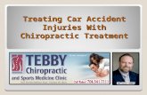 Treating car accident injuries with chiropractic treatment