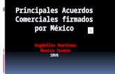 Principales acuerdos comerciales firmados por México