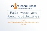 Nationwide Vehicle Contracts - Fair Wear and Tear Guidelines