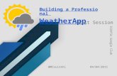 Build a professional weather app - Sunshine