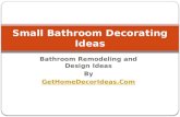 Small Bathroom Decorating Ideas