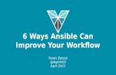 6 Ways Ansible Can Improve Your Workflow
