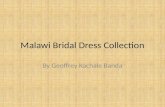 Malawi bridal dress collection by geoffrey kachale banda