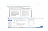Cómo convertimos un documento word en pdf
