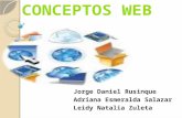 Presentación conceptos web