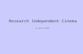 Research independent cinema media ammended