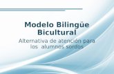 Modelo bilingüe bicultural