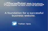 Foundation for successful business website