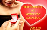 Shubhlabh Matrimony service