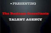 Business consulting Talent agency1