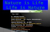 Nature is Life, Life is Nature