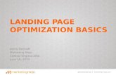 Landing Page Optimization Basics