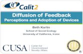 Diffusion of Feedback: Perceptions and Adoption of Devices