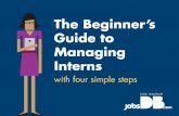 The Beginner’s Guide to Managing Interns