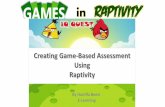 Creating Game-Based Assessment using Raptivity