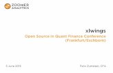 Open Source in Quant Finance - xlwings