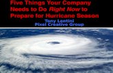 5 Things Hurricane