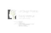 Sandy Martinuk UX Design Portfolio v3.1