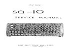 Korg sq 10 service manual