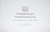 Middleman for Workflow