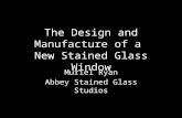 Muriel Ryan (Abbey Stained Glass): The design and manufacture of a new stained glass window