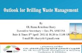Eng. ch. rama krushna chary  drilling waste management